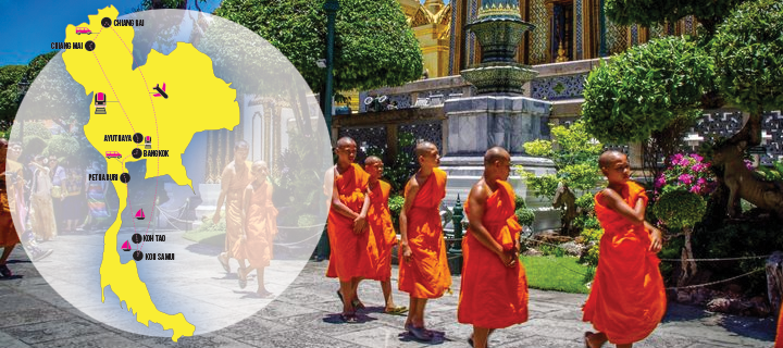 Itinéraire Thaïlande