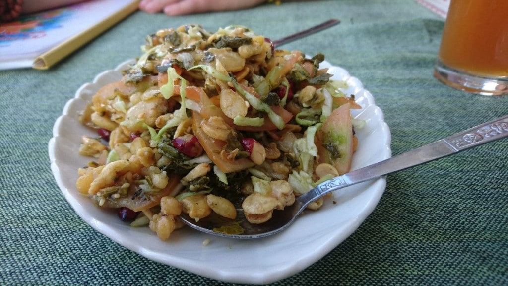 Salade de Feuilles de thé