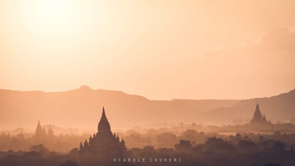 Bagan Coucher de soleil