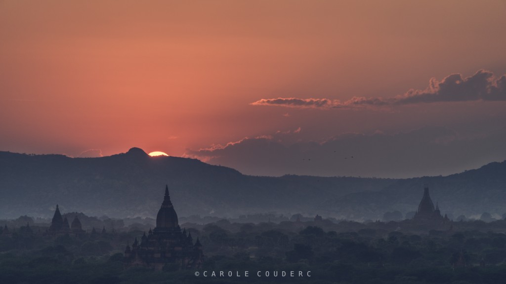 Bagan Coucher de soleil