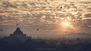 Lever de soleil Bagan