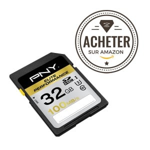 PNY Carte SDXC Elite performance 32Go 100Mb/s