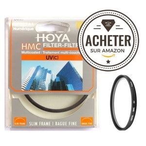 Filtre UV HOYA 49mm pour l'objectif 50mm Sony